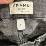 frame denim Le Mini Boot Black Wash Jeans- Size 27 Photo 4
