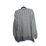Abercrombie & Fitch  houndstooth gray button up cardigan Large Photo 1