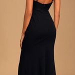 Lulus Black Lace Maxi Dress Photo 1