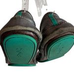 Tieks  Ballet Flats Pewter Silver Leather Size 9‎ Slip On Ballerina Style Shoes Photo 6