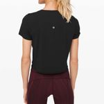 Lululemon Action Always Short Sleeve Black Photo 3