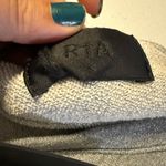 NEW RtA One Shoulder Silver Metallic Glitter Jumper Womens S Designer Sweater Photo 5