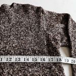 Eileen Fisher  brown ecru linen blend marled sweater Small Photo 6