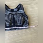 Nike  Women's Black and White Patterned Sports Bra Photo 5