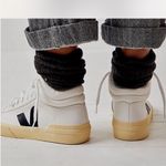 VEJA Like New -  White & Black High Top Sneakers Size 10 - Worn Twice Photo 1