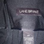 Lane Bryant 28 Black Straight Zip Skirt Plus Funeral Photo 3