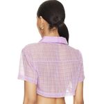 Lovers + Friends Daydreamer Crop Top in Lilac Photo 1