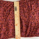Sky & Sparrow Coral Floral Crop Top Size Medium NWT Red Photo 5