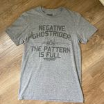 Negative Ghostrider Top Gun Grey 80s Movie Graphic Tee T Photo 6