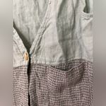 Vintage Mill Valley Cotton Green and Gray Button Photo 2