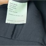 3.1 Phillip Lim  Black Wool Sleeveless V Neck Midi Dress Quiet Luxury Minimalist Photo 6