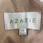 Azazie NWT Fifi Sand A-Line Strapless Chiffon Convertible Bridesmaid Dress Photo 5