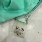 Serei Swim Women's Green Tie Dye Bikini Top Crisscross Back Swimwear Size L Photo 3