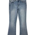 Austin Landing Rhinestone Butterfly Back Embellished Flare Jeans 90s Women's 3 Blue Size undefined Photo 1