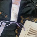 Salvage Black and Gold Lace Chemise Size L Photo 6