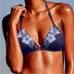 PINK - Victoria's Secret VS Pink Push Up Floral Bikini Top Size Small Photo 0