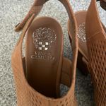 Vince Camuto Women's Tan Peep Toe Slingback Sandals Photo 1