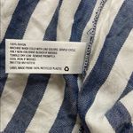 Isabel Maternity by Isabel and Ingrid Off the Shoulder Striped Maxi Dress Large Blue Size undefined Photo 7