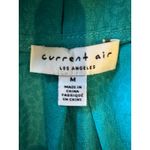 Current Air Dress Women Medium Teal Silky Belted V Neck Short Sleeve Mini Party Photo 8