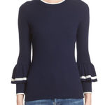 frame denim FRAME Double Ruffle Cuff Sweater Photo 0