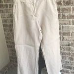 Chico's  100% Linen Pants Beige Medium Wide Leg Photo 0