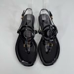 Coach  Jeri Black Patent Leather Slingback Sandal Size 7.5 Photo 1