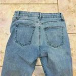 Cotton On Mid Cropped Skinny Jeans, Light Wash, Denim, Distressed, High Rise Photo 2