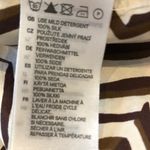 H&M Marni at brown and beige printed silk dress Photo 6