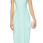 Deme by Gabriella X REVOLVE Aqua Blue Strapless Boned Gown Size XS Photo 4