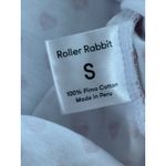 Roberta Roller Rabbit Roller Rabbit T-Shirt Pajama‎ Dress Womens Small White Pink Hearts Pima Cotton Photo 5