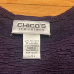 Chico's Chico’s travelers purple tank top size 3 .  (16) Photo 1