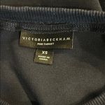 Victoria Beckham for Target Navy Blue Sweater with White Floral Appliqué Size XS Photo 6