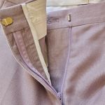 St. John Silk Wool Blend Cropped Pants Slacks Lilac Purple Size 4 Photo 8