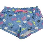 Friends TV Relaxed Fit Pajama Shorts Lounge Womens Medium Blue Photo 7