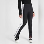 Athleta  Interstellar Tight Black White With Stripe Size 8 Photo 9
