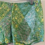 Lilly Pulitzer 5 Inch Deenie Short Vintage Dobby sz 00 Missing Button In Back Photo 2