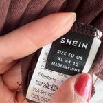 SheIn Mock neck long sleeve ribbed top Size XL 12 Photo 7