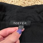 Indefeir Brand Low Cut Crop Top Black Size XS Photo 3