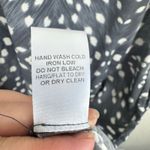 Oddy NWT Boutique Gray White 3/4 Bell Sleeve V Photo 5