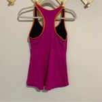 Spanx Magenta and Orange Peplum Style Workout Tank Medium Photo 6