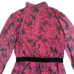 LDT Brooke Floral Long Sleeve Maxi Dress in Purple Multi, Size US 14 Photo 8