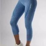 Gymshark Original High Waisted Seamless Athletic Cropped Leggings Photo 0