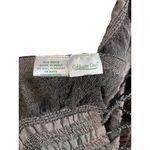 Coldwater Creek Ruffled Gray & Beige Knit Scarf With Fringe Photo 7