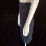 Victoria's Secret Body By Victoria Blue & White Striped Business Skirt (2) Photo 2