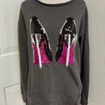 Juicy Couture Sequin Heels Sweatshirt Photo 1