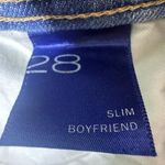 Pilcro  By Anthropologie Slim Boyfriend Jeans Distressed Light Wash Size 28 Photo 12