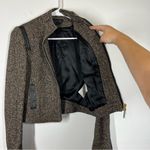 Karen Millen Silk Wool Blend Tweed Jacket Size 8 Photo 3
