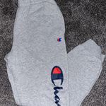 Champion Light Gray Sweatpants Photo 0