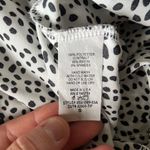 Altar'd State Black and White Print Polka Dot Body Suit Blouse Size Small Photo 8