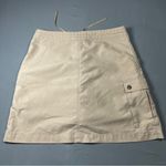 Patagonia  Tan A-Line Mini Skirt Casual Resort Wear Photo 2